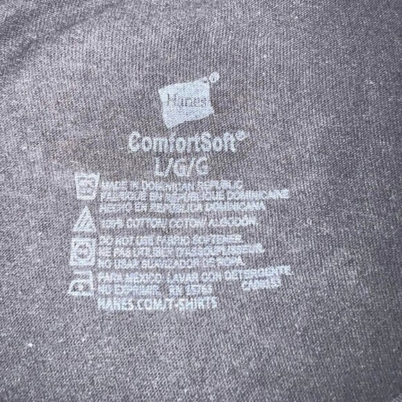 Men's Size Large Lot of Five (5) Short Sleeve Black Pocket Tees - Picture 3 of 10